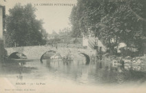 Ségur-le-Château : "La Corrèze pittoresque - Ségur - 70 - Le pont".