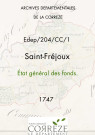 État général des fonds.
