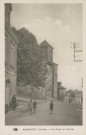 Masseret : "Masseret (Corrèze) - La Place et l'église".
