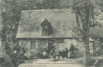 Folklore : "591. - Paysage du Centre. - La maison du garde-forestier".