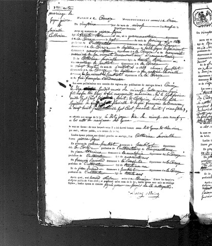 Mariages (1801-1842)