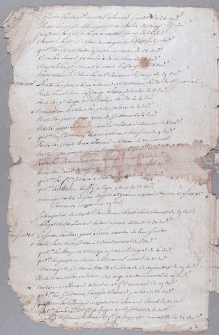 Répertoire chronologique (1 pluviôse an VI-9 novembre 1826); table des testaments (an VIII-1821)