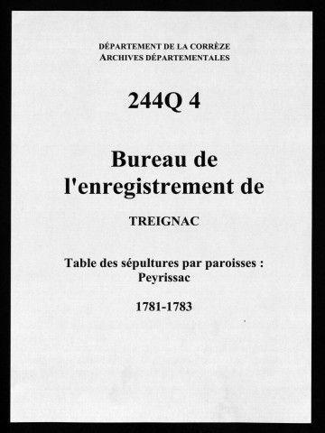 Paroisse de Peyrissac
