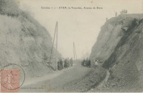 Ayen : "Corrèze - 1. Ayen - La tranchée - avenue de Brive".