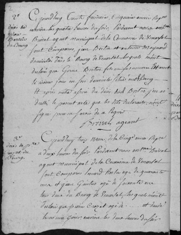 Décès (1797-1822)