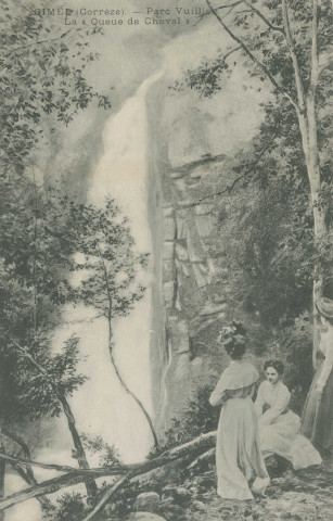 Gimel : "Gimel (Corrèze) - Parc Vuillier - La "Queue de cheval" ".
