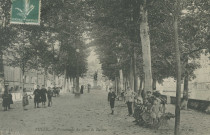 Tulle : "32 Tulle. - Promenade du quai de Baluze".