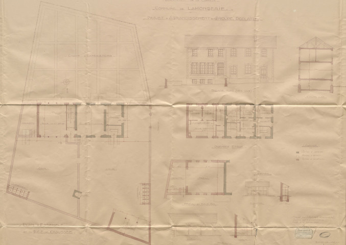 Maison d'école.