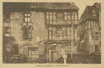 Ségur-le-Château : "Ségur-le-Château - Maison Henri IV".