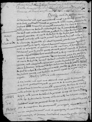 Baptêmes, mariages, sépultures (1769-1775)