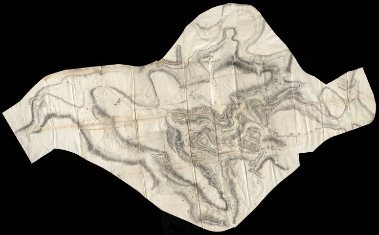 Projet de construction d'un pont en fer et en bois sur la Vézère : correspondances entre maires et préfet, délibérations, annulation.