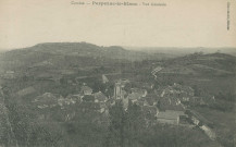 Perpezac-le-Blanc : "Corrèze - Perpezac-le-Blanc - Vue générale".