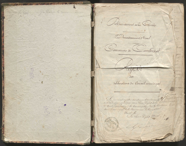 Délibérations du conseil municipal. 16 juin 1867-06 novembre 1887