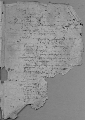 Répertoire chronologique : 1605-1641