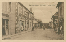 Sornac : "La Corrèze illustrée - Sornac - Avenue d'Ussel".