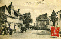 "Le Lonzac (Corrèze) - Hôtel Chambras (maison à tourelle du XVe siècle)".
