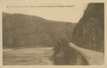 Saint-Martial-Entraygues : "20 La Corrèze illustrée - Route en corniche, d'Argentat à St-Martin-la-Méanne".
