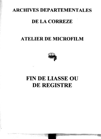 Tables décennales des décès (1893-1902)