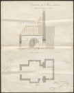 Eglise. Presbytère. Cimetière. Adduction d'eau.