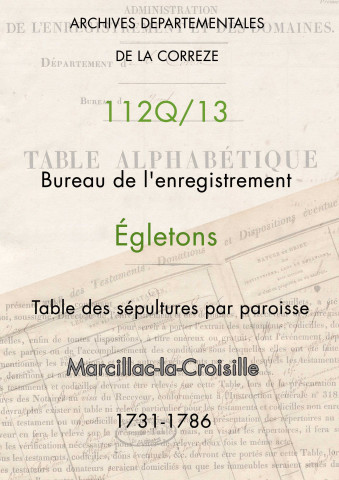 Paroisse de Marcillac-la-Croisille