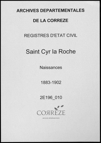 Naissances (1883-1902)