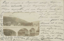 Argentat : le pont.