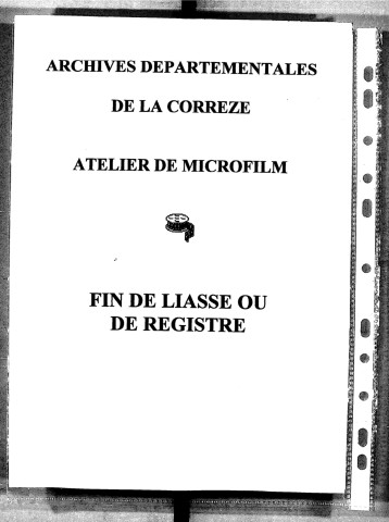 Tables décennales des mariages (1833-1842)
