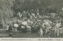 Tulle : "XVe fête de l'Eglantine le Moissonneur". Parc de la préfecture, théâtre de verdure : représentation de l'opérette "Le Moissonneur" (drame limousin) en 5 actes de Raoul Charbonnel, musique de Francis Casadessus.