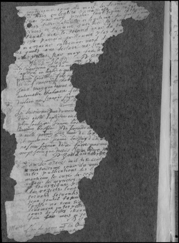 Baptêmes, mariages, sépultures (1683-1692)