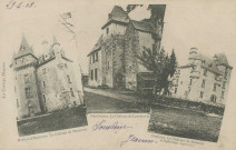 Clergoux : "La Corrèze illustrée - Rosiers-d'Egletons, le château de Maumont - Pandrignes, le château de Larochette - Clergoux, le château de Sédières (orphelinat agricole)".