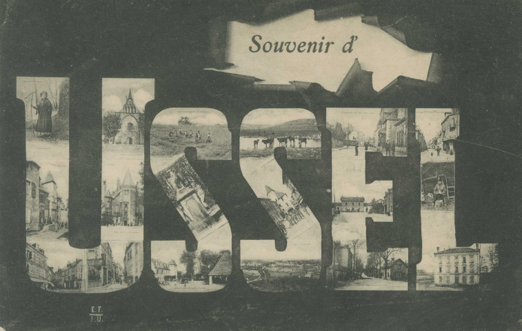 Ussel : "Souvenir d'Ussel".