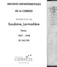 Décès (1827-1848)