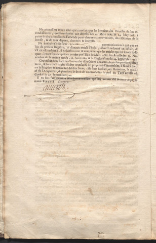 19 septembre 1732-29 octobre 1733