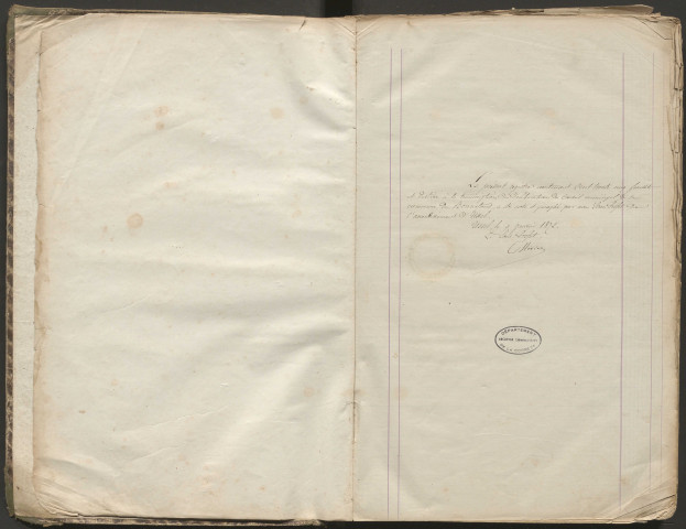 Délibérations du conseil municipal. 18 février 1872-05 avril 1891