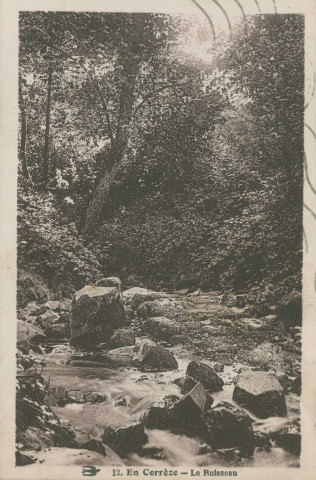 Corrèze : "12. En Corrèze - Le ruisseau".