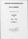 Mariages (1883-1902)