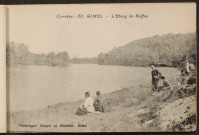 Gimel : "Corrèze - 30. Gimel - L'étang du Ruffau".