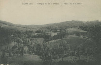 Corrèze : "Corrèze. - Gorges de la Corrèze. - Pont du Malheret".