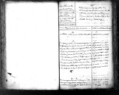 Tables décennales des mariages (1813-1822)