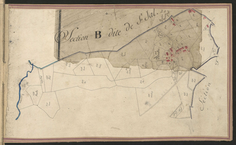 Section A1/b de Plantadis (détail)