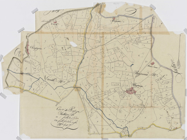 Section D2 de Bagnaux et de l'Eveillé