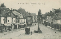 Lubersac : "9. Haut de la place - Lubersac (Corrèze)".
