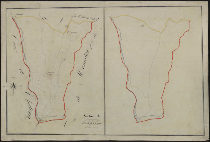 Section A7 du Moulin de Carquai