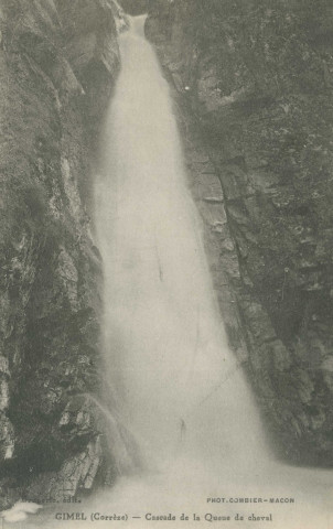 Gimel : "Gimel (Corrèze) - Cascade de la Queue de cheval".