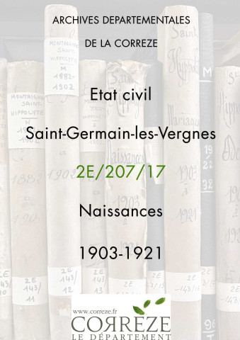 Naissances (1903-1921).
