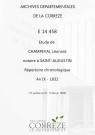 Répertoire chronologique : 17 ventôse an IX-17 février 1832