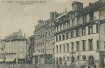 Tulle : "67 Tulle - L'hôtel de ville - Quai de la mairie - Rue du Canton".
