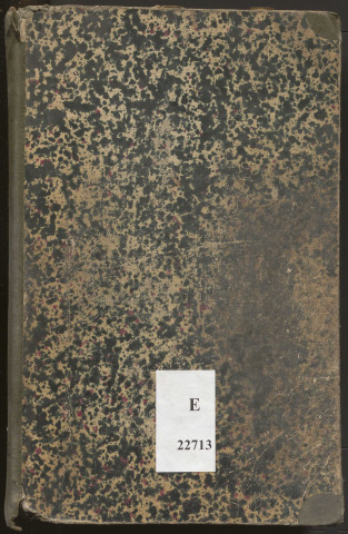 Répertoire chronologique : Janvier 1854-Avril 1860