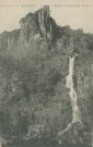 Aubazine : "Corrèze - 14 - Aubazine - Le saut de la Bergère et cascade de Coyroux".
