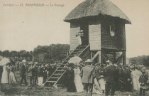 Arnac-Pompadour : "Corrèze - 23 - Pompadour - le pesage".